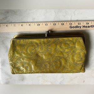 Hobo Wallet, lime green